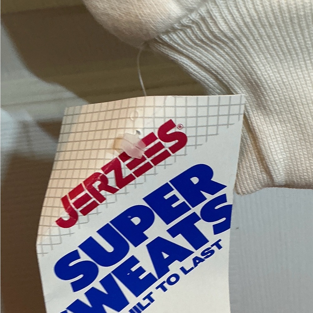 Vintage Jerzees Super Sweats Graphic Sweatshirt Made in USA NWT - Picture 4 of 6